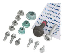 Reparationssats, hjulupphängning, Framaxel, Tvåsidig - audi, seat, skoda, vw - OE 1K0 412 331 B, N 015 081 6, N 101 064 02