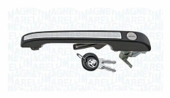 Dörrhandtag, Höger fram, vw caddy i, golf i, golf ii, golf cabriolet i, polo classic, polo ii, polo coupé, 191837206C, 191837207, 191837