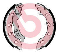 Bromsbackar, sats, Bakaxel - fiat 500, 500 c, 500l, panda, panda skåp/halvkombi, ford ka - OE 1713757, 1819868, 77365795