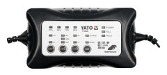 YATO ELECTRONIC RECTIFIER 6V/12V 4A 0-200Ah WET/GEL/AGM 8300