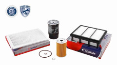 Filtersats - hyundai i30, i30 kombi, kia cee'd halvkombi, cee'd sw, pro cee'd - OE 21513-23001, 26320-2A500, 28113-2H000