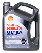 5 liter Shell Helix Ultra Professional AV-L 0W30 olja 550041873 Acea C3 Set