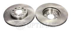 Bromsskiva, Framaxel - audi, cupra, ford, seat, skoda, vw - OE 1K0615301K, 1K0615301T, 1KD615301