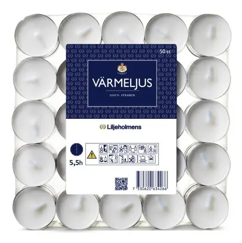 Värmeljus 50p