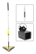 Trådlös 360 graders handdriven dammsugare för golv