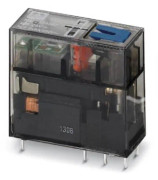 Phoenix Contact REL-MR- 24DC/21-21/MS Kretskort-relä 24 V/DC 8 A 2 switch 10 st