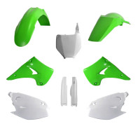 Polisport Off Road Plastkit Mx Full Kawasaki Kx125/250 04-08 Durchsichtig