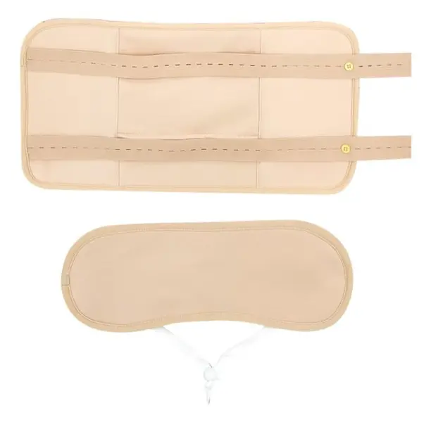 Återanvändbar Dam Ricinolja Pack Wrap Midjehalsband Justerbar
