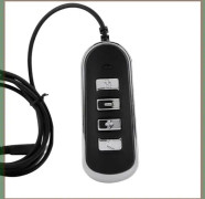 HURRISE KIMISS Datorheadsetlinje RJ9 till USB Audio Headsetkonverteringslinje med telefonboxdel