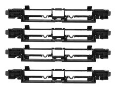 4 st Takräcke Skyddsskena Trim Formning Flik Passar för VAUXHALL OPEL Astra H MK5