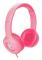 Trust Hörlurar Barn Volymbegränsning Kabel 3,5 mm Nouna Rosa
