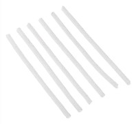6 st Ringstorleksjustering Storleksreducerare Lösa ringar - Universal passform - 10 cm lång - Klar, 6 st 3 mm