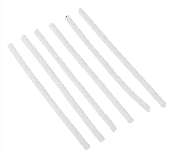 6 st Ringstorleksjustering Storleksreducerare Lösa ringar - Universal passform - 10 cm lång - Klar, 6 st 3 mm