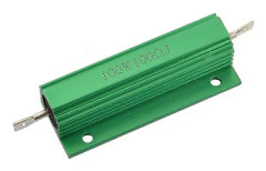 Aluminiumhölje 100W Watt 100 Ohm Trådbunden Effekt Resistor