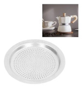 Kaffe Filter Tätningsring och Filter Set Återanvändbar Aluminium Filter Disc för Kaffetillverkning för 6 Personer