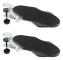 2-pack Rotationsarmstöd - 180° Rotation och 90° Vikbar - Armbågsstöd, Armbågsstöd, Kontorstillbehör