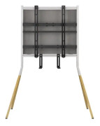 One For All Falcon Universal WM 7482 - Ställ - för LCD-TV/ljudfält - silvergrå, ek - skärmstorlek: 32"-70" - golvstående