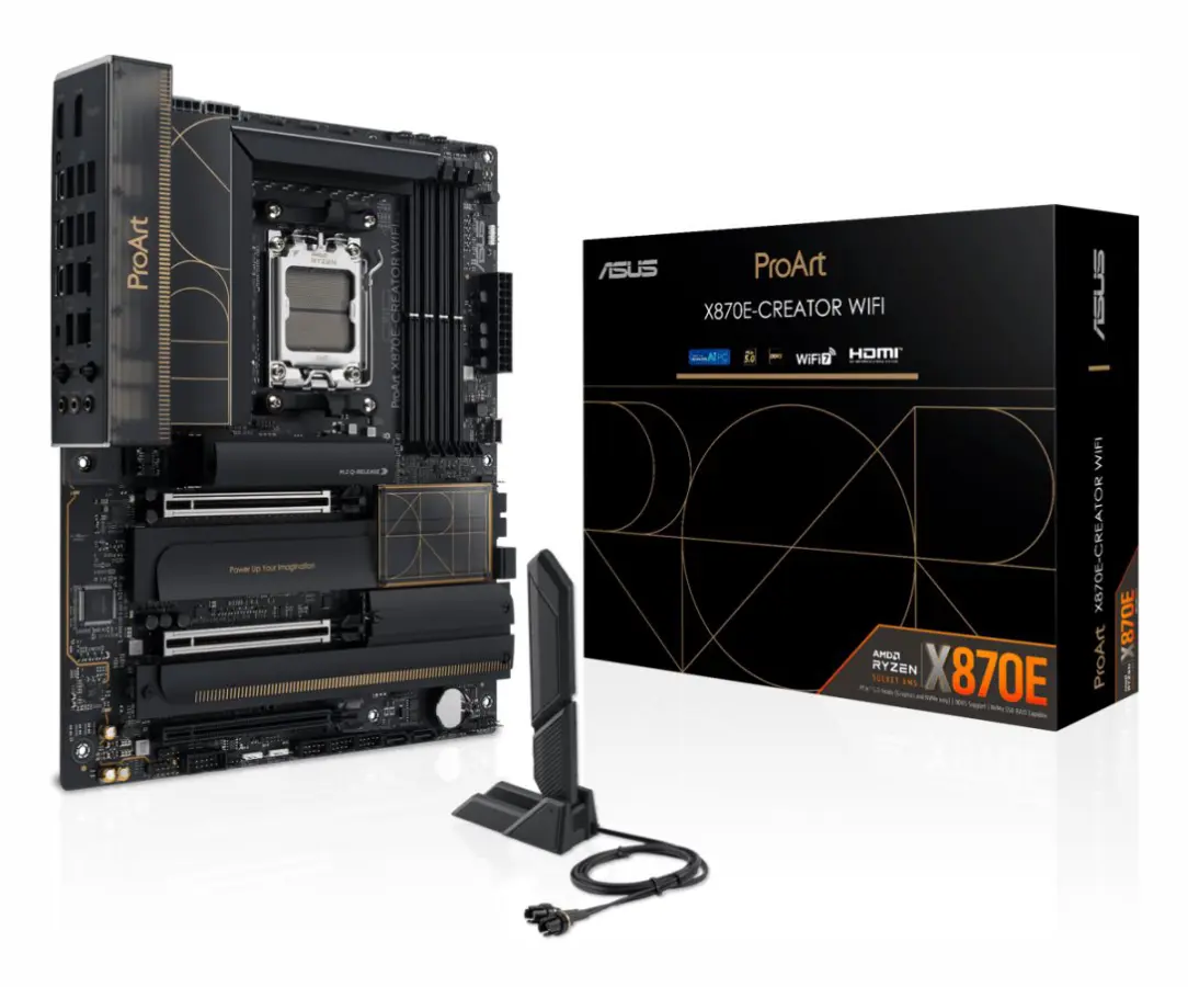 ASUS ProArt X870E-Creator WIFI - Socket AM5 | Webhallen