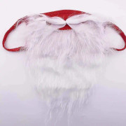 Tomtemaskhatt för Vuxna Unisex Återanvändbar Kostym Jultomte Nyår Julgåva Tomte Ansiktsmask Juldekoration (mask)