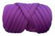 Hand- och armstickad roving – Lila röd
