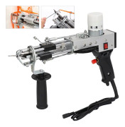 Tufting Gun Svart Överspänning Överströmsskydd Enkel Manövrering Tufting Gun Kit för DIY-Gobelänger 100‑240V AU-kontakt