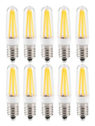 10 st Mini Dimbar E14 LED-lampa 3W AC 230V för Hem Bil Skåp Hotellbelysning