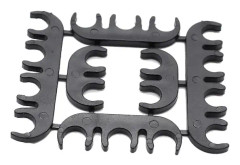 Tändkabeldelare Separator Loom Clip Ht Ledningshållare Klämma Spacers 8mm För Chevy Ford
