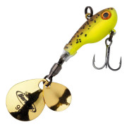 Berkley Pulse Spintail 9 g Brown Chartreuse