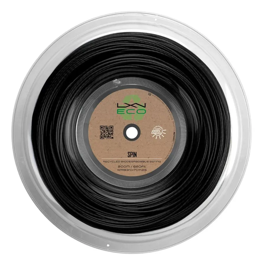Luxilon LXN Eco Spin Reel Black (200m), Tennissena
