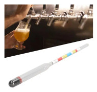 10 st Vintillverkningsmätare Hembryggning Öl Hydrometer Testburk 3 Skal Hushållsartiklar