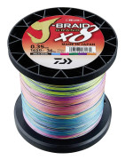 Daiwa J-Braid Grand X8 Multicolor - 1500 m - 28/100 - 26,5 kg