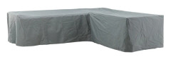 Möbelskydd L-Form - 325x255x100x84 cm - Grå