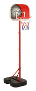 Flyttbar basketkorg justerbar 138,5-166 cm