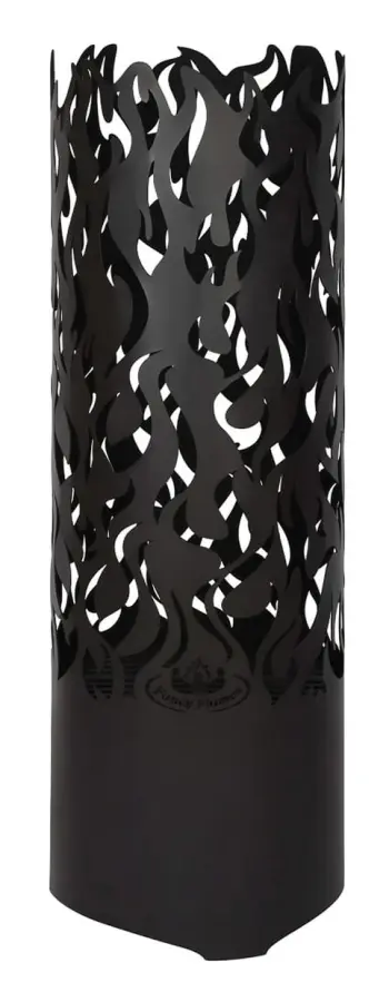 Esschert Design Eldkorg Flames kolstål svart FF408