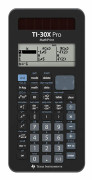 Texas Instruments TI-30X Pro MathPrint, Ficka, Vetenskapsfunktion, 4 linjer, Batteri/solcell, Svart