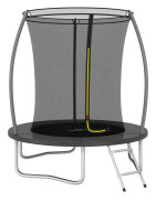 vidaXL Studsmatta rund 183x52 cm 80 kg