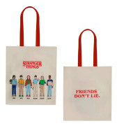 Stranger Things Tote Bag Friends Don't Lie