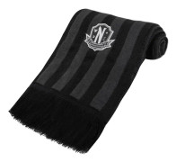 Wednesday Scarf Nevermore Academy Black 190 cm