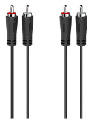 Hama Kabel Audio 2 RCA-kontakter - 2 RCA-kontakter 0.5m