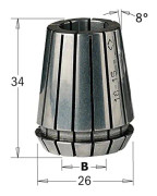 Spänntång CMT ER25 184.130.25; 13 mm