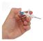 10 Pack Djurfamilj Mikrochip RFID Identifier Implant Kit ISO11784 11785 Standard 2.12x12mm