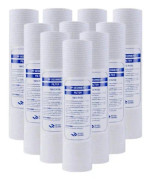 10 st universella vattenfilter PP bomullsfilter sediment vattenfilter polypropenmaterial, 1 Mi