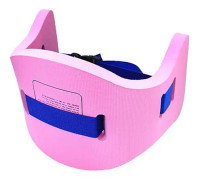 Simningsflytande Bälte Universal Eva Justerbart Vatten Aerobics Träningsbälte Simträning Utrustning För Vuxna Barn Rosa Medium pink