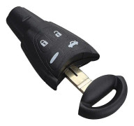 Fjärrkontrollskal med 4 knappar, nyckelblank för Saab 9-3 93 2003 2004 2005 2006 2007 2008 2009