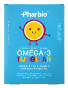 Pharbio Omega-3 Gelétuggisar 27st