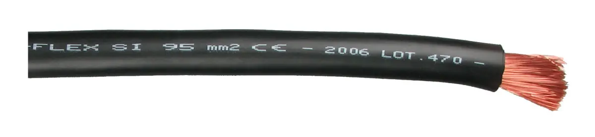 Svetskabel Singelisolerad SIMPLEX PVC - 25mm² PVC