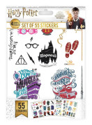Harry Potter Stickers, Set of 55 stickers