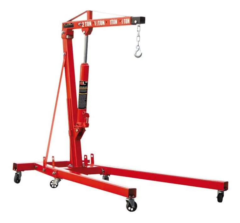 Verkstadskran, Motorlyft, 2 ton