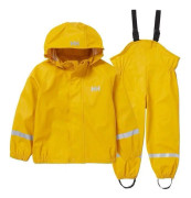 Helly Hansen Pu barnfjällregnset - essentiellt gult - 6 år
