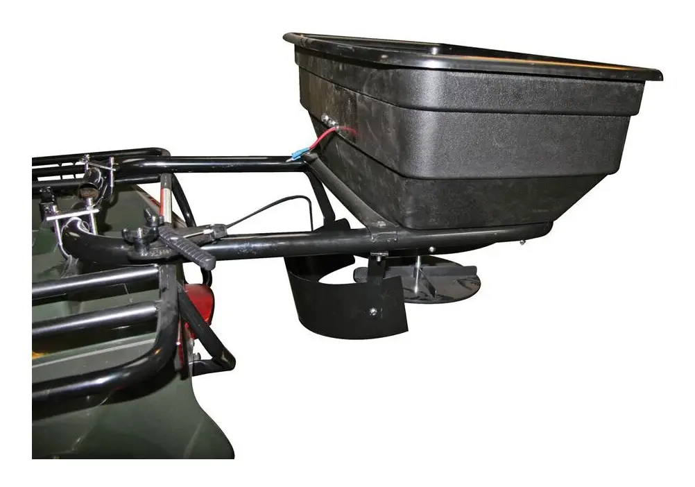 Sandspridare, för fyrhjuling, 57 liter